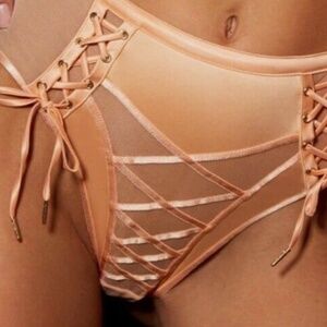 Honey Birdette Panty- Apricot